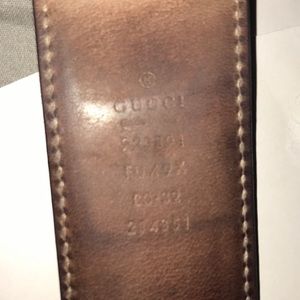 Legit Gucci belt